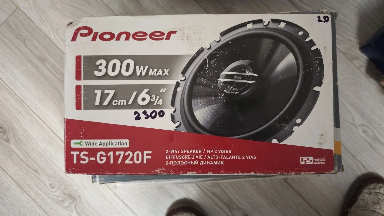 Динамики Pioneer TS-G1720F, 17 см, новые - миниатюра 2