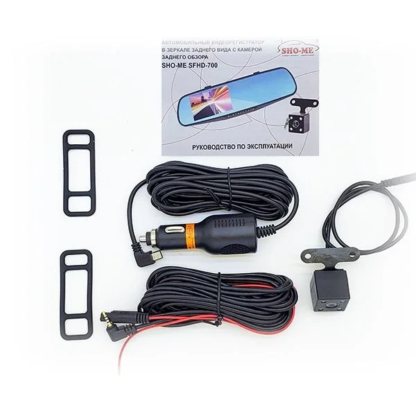 Видеорегистратор-зеркало SHO-ME SFHD-700 - миниатюра 4