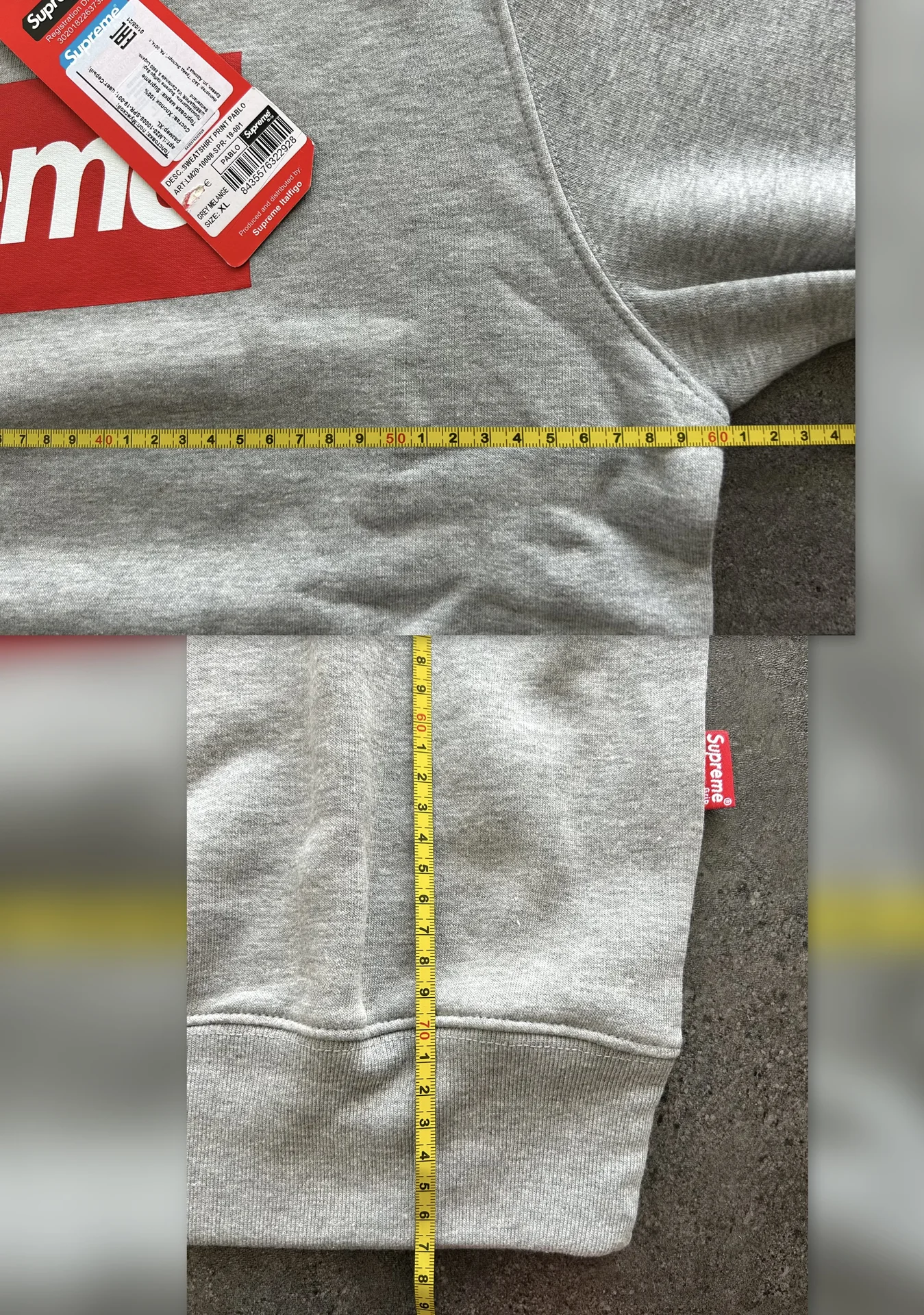 Мужская толстовка Supreme - миниатюра 9