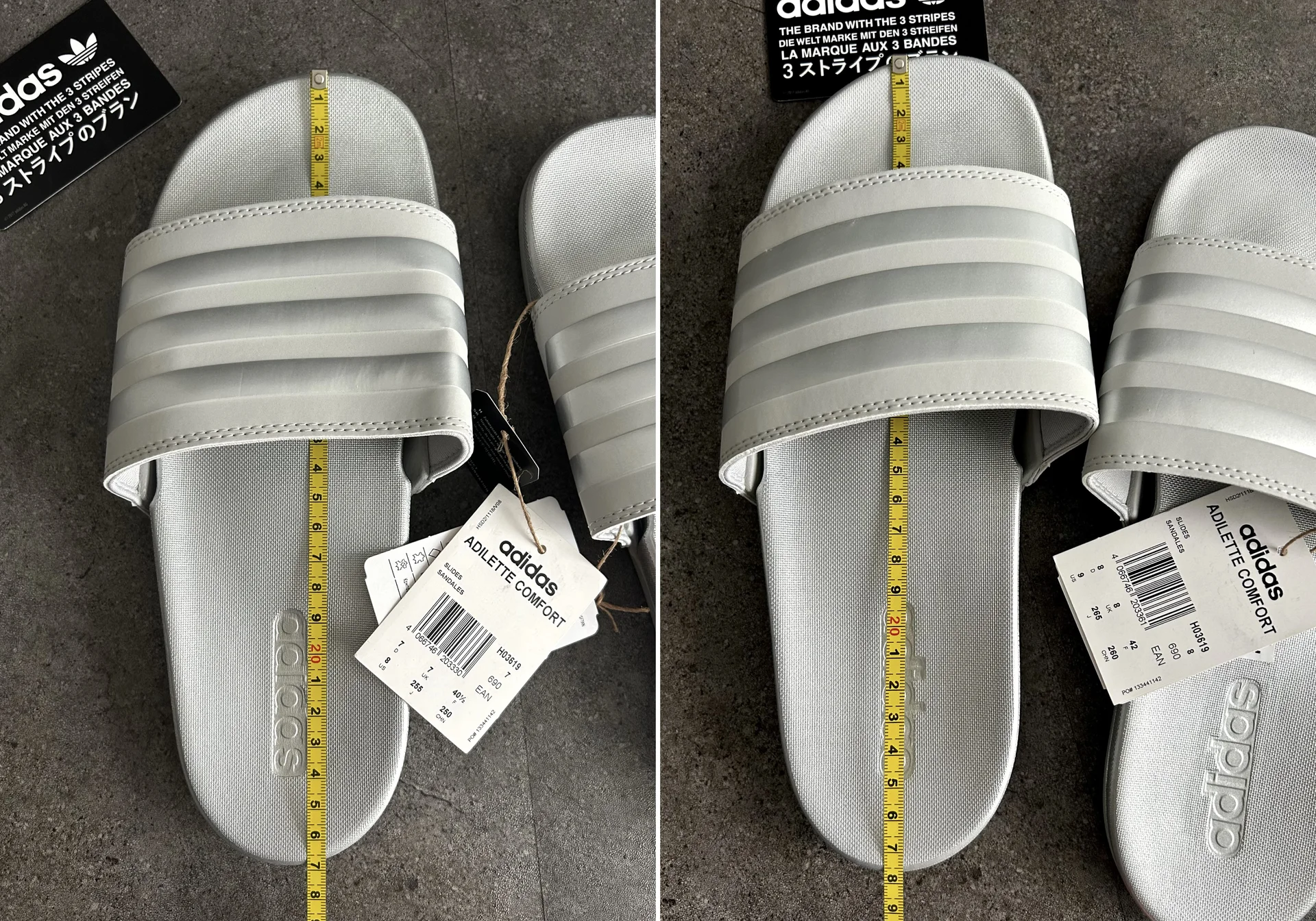 Сланцы Adidas Adilette Comfort Slides (H03619) - миниатюра 8
