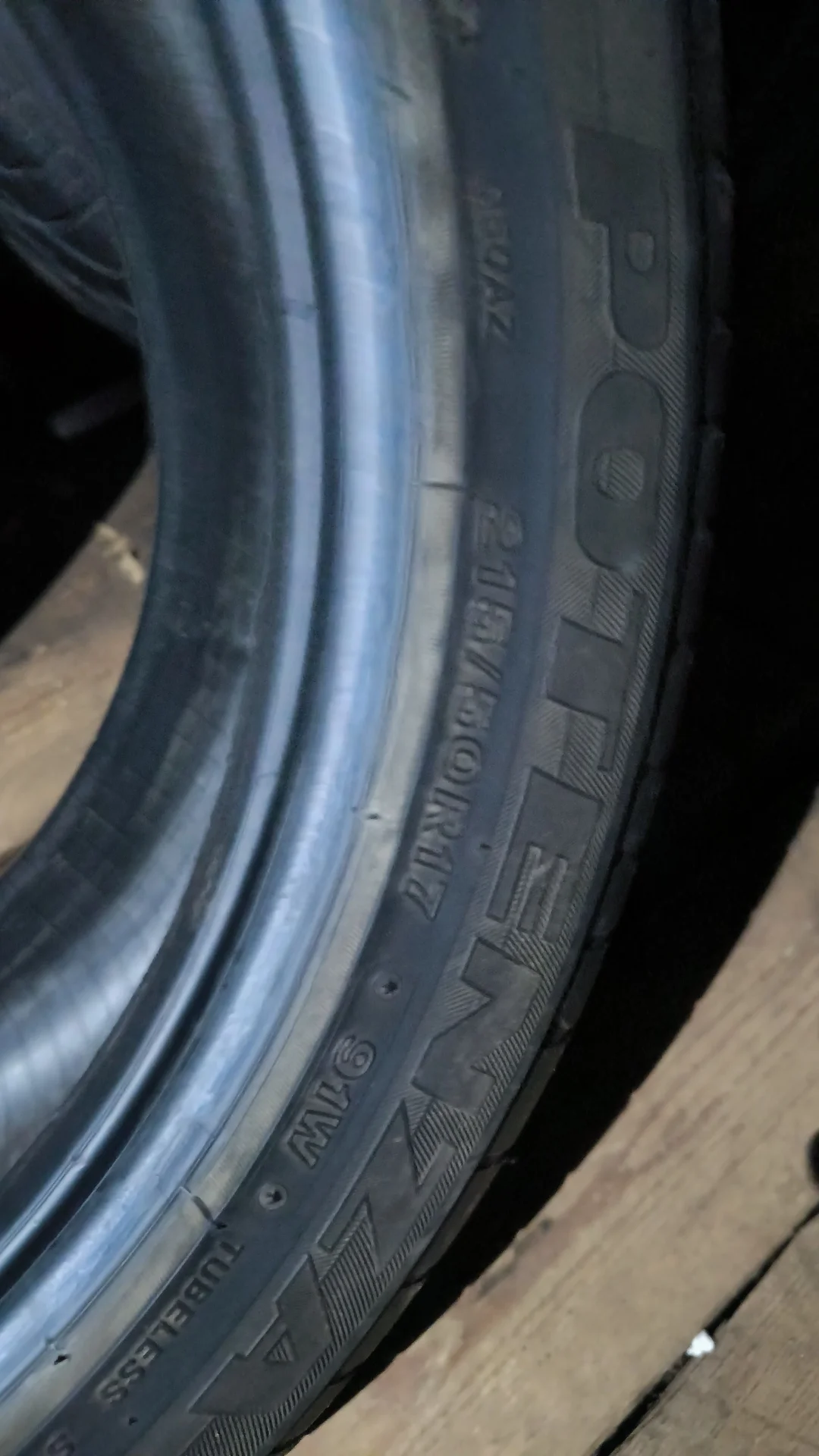 Bridgestone Potenza 215/50/ r17 - миниатюра 3