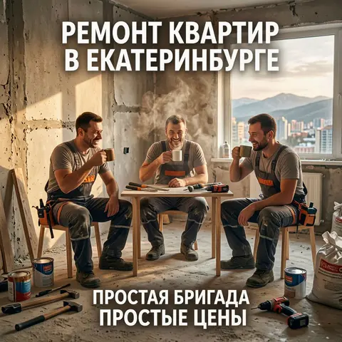 Ремонт квартир без посредников Екатеринбург