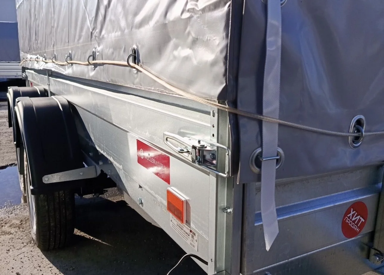 Легковой прицеп MULLERWAGEN 3,5*1,5 двухосный - миниатюра 7