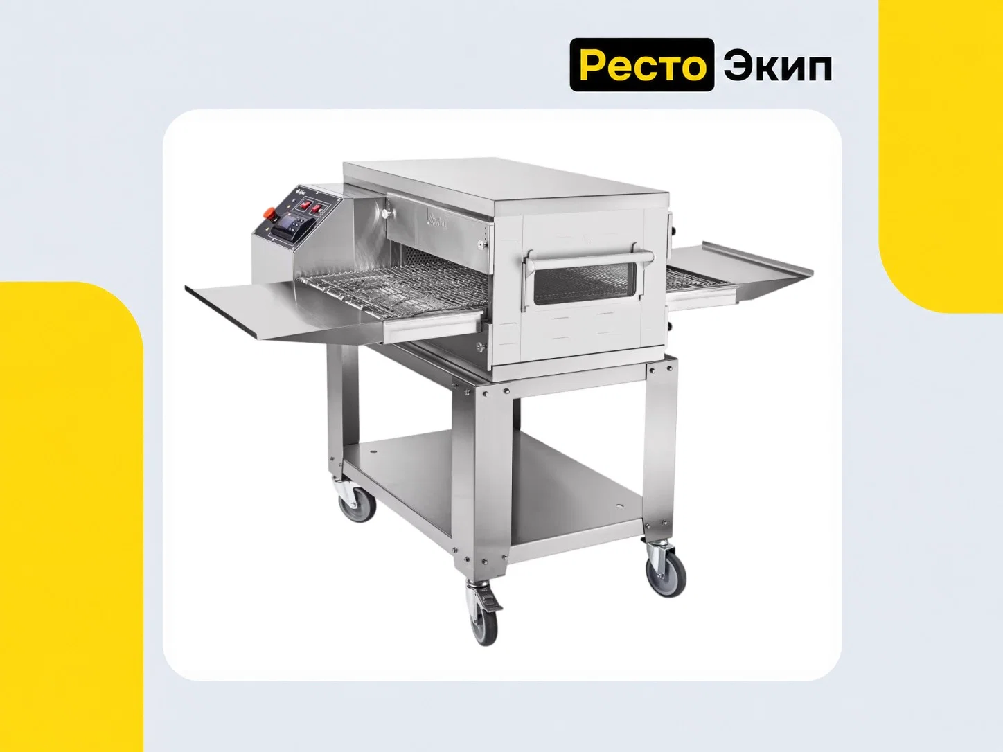 Abat ПЭК-400 с дверцей — Печь для пиццы - миниатюра 2