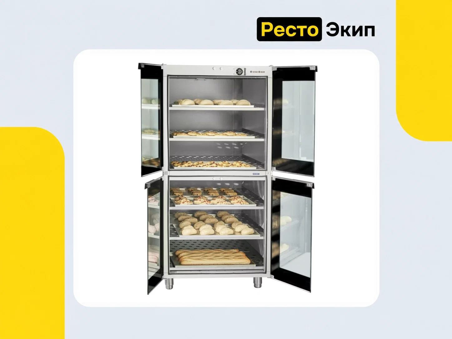 Abat ШРТ-6-6/8К — Расстоечный шкаф - миниатюра 3
