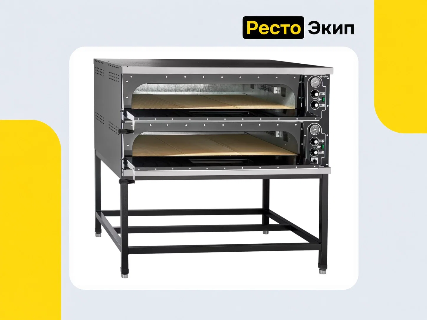 Abat ПЭП-6х2 — Печь для пиццы - миниатюра 2