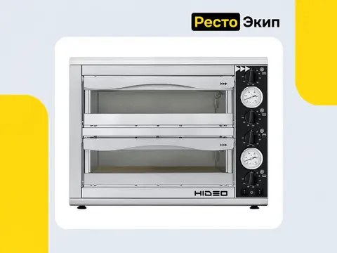 Prismafood Hideo 2/40 Glass & Light— Печь для пиццы