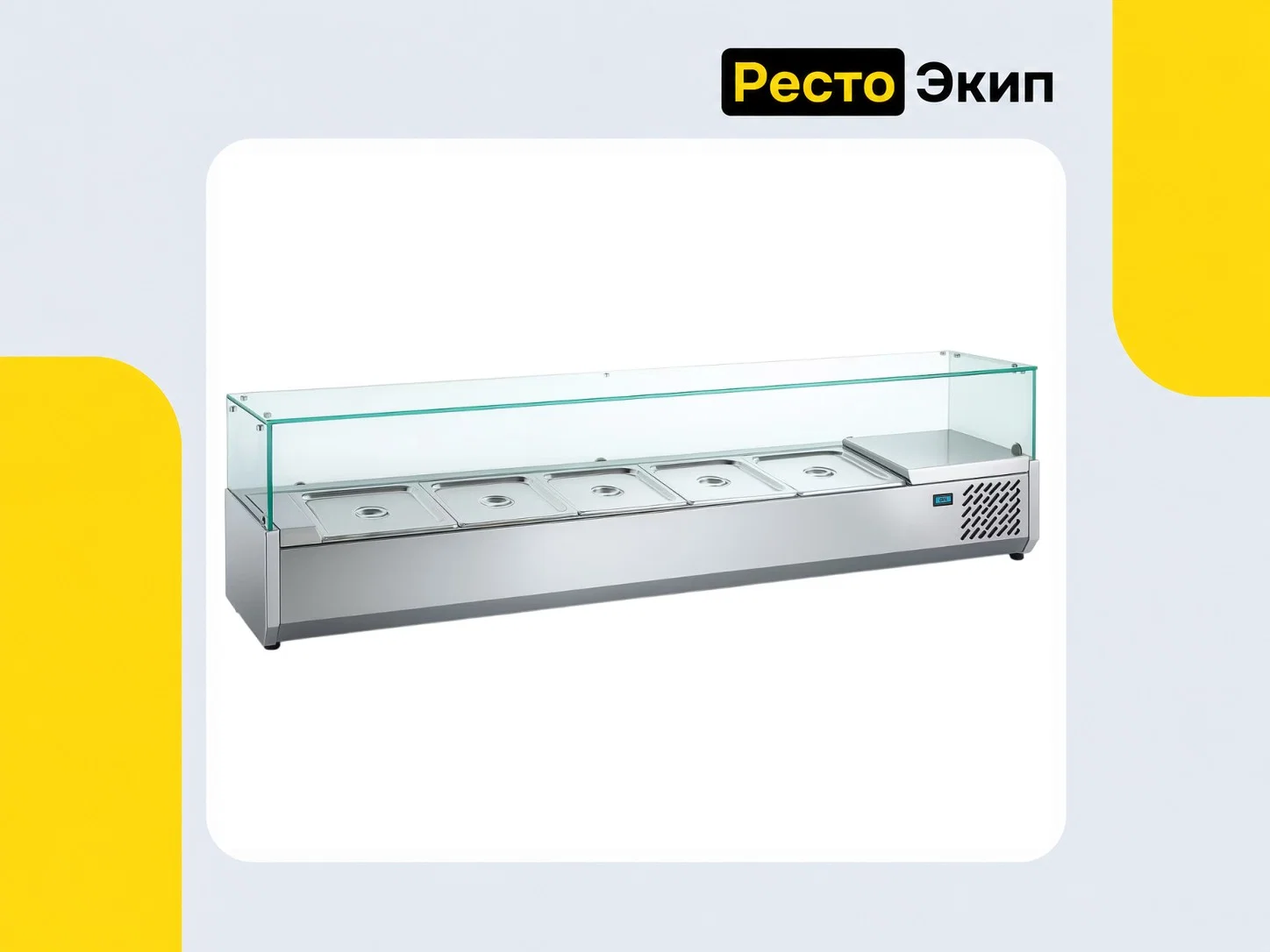 Hurakan HKN-VRX1200/330 — Настольная холодильная витрина - миниатюра 2