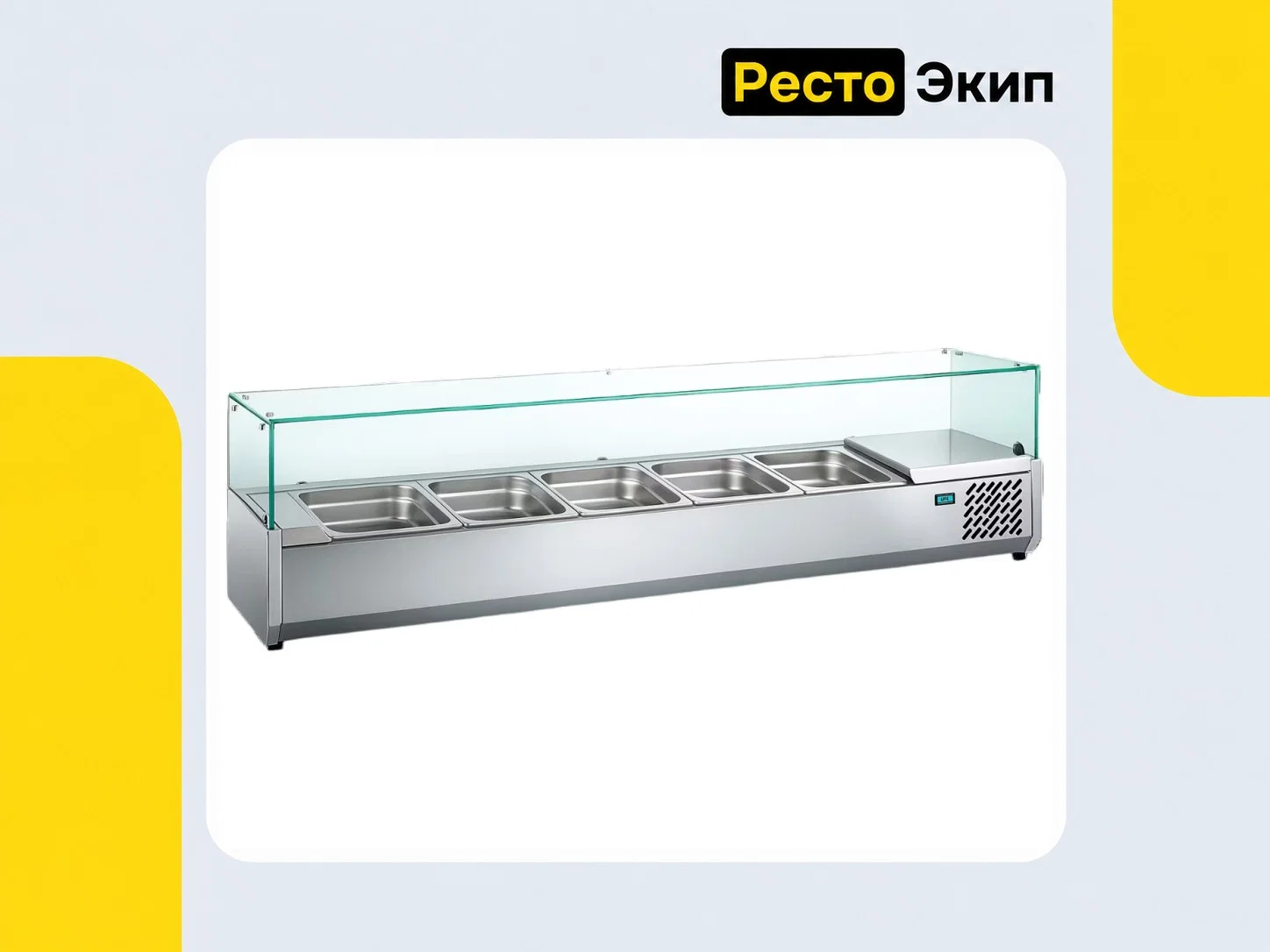 Hurakan HKN-VRX1200/330 — Настольная холодильная витрина - миниатюра 3
