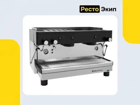 Robustezza STH2M чёрная — Полуавтоматическая рожковая кофемашина