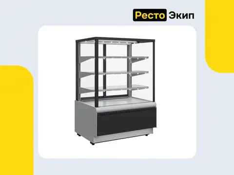 Carboma Cube KC70 VV 0,9-1 9006-9005 — Кондитерская витрина