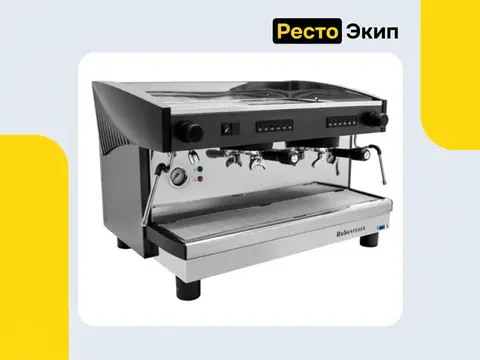 Robustezza ST2E чёрная — Рожковая кофемашина