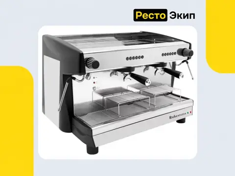 Robustezza DE2E чёрная — Автоматическая рожковая кофемашина