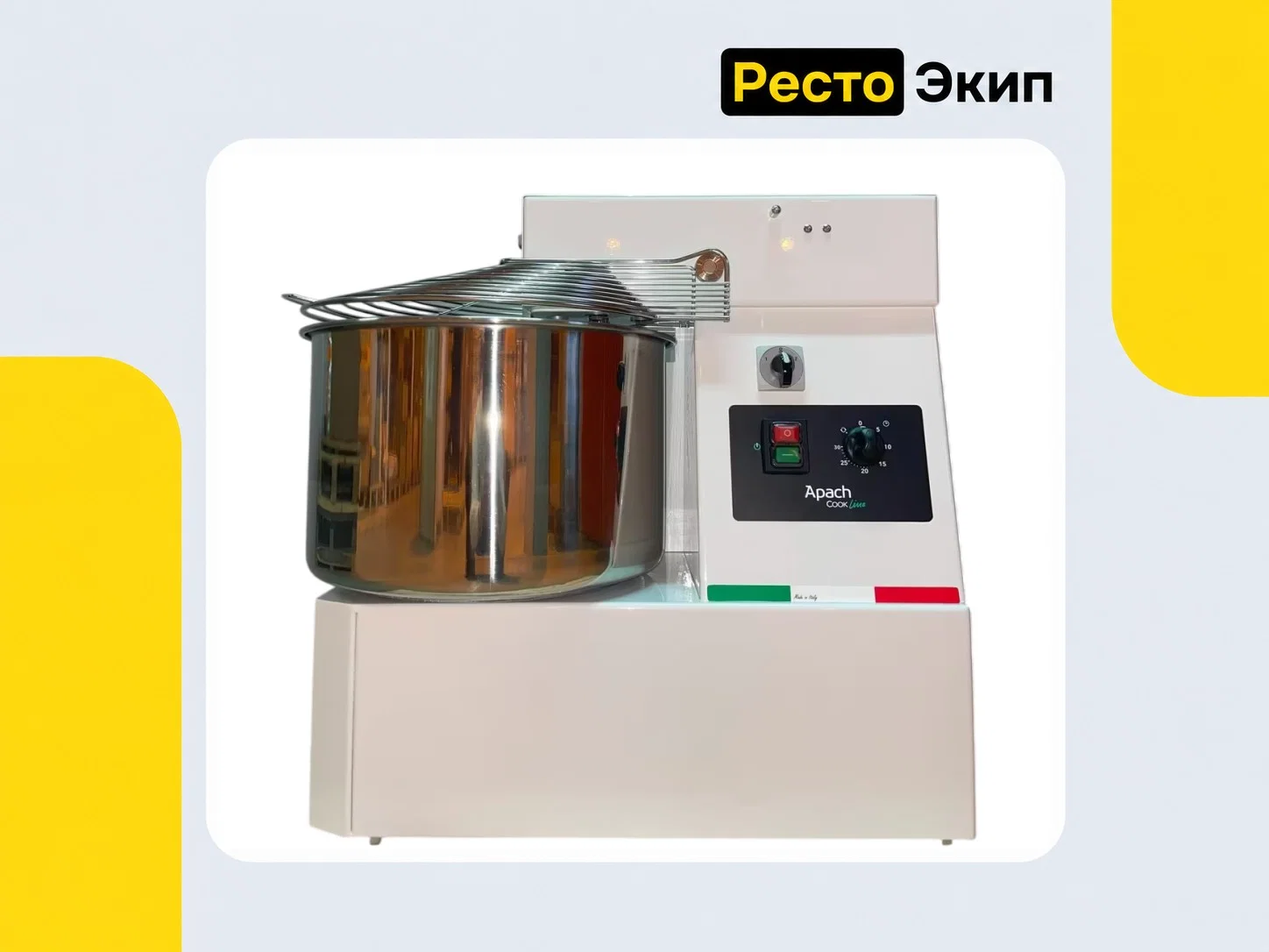 Apach Cook Line ASMX53F 2S — Спиральный тестомес - миниатюра 2