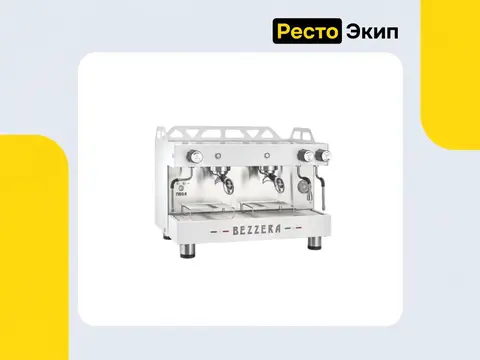 Bezzera Moda PM 2GR белая — Полуавтоматическая рожковая кофемашина