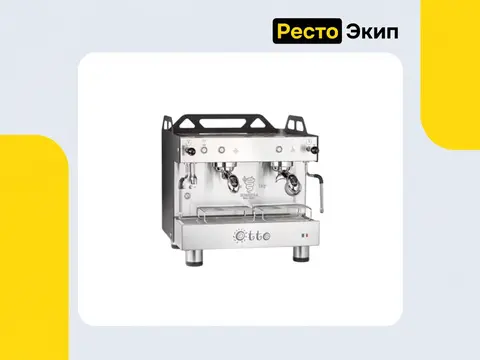 Bezzera Otto PM 2GR Compact чёрная матовая — Полуавтоматическая рожковая кофемашина