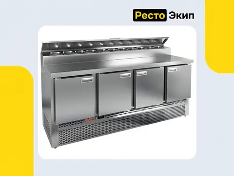 Hicold PZE2-1111/GN (1/6) — Стол для пиццы
