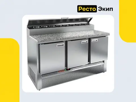 Hicold PZE2-111GN (1/6) — Стол для пиццы