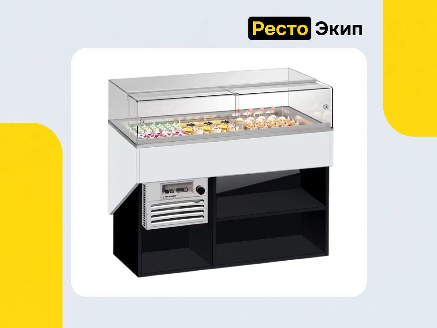 Tecfrigo Gilda 2 Ciocco — Кондитерская витрина - миниатюра 2