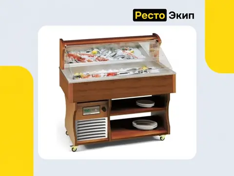 Tecfrigo Bahia 6 тёмный орех — Рыбная витрина