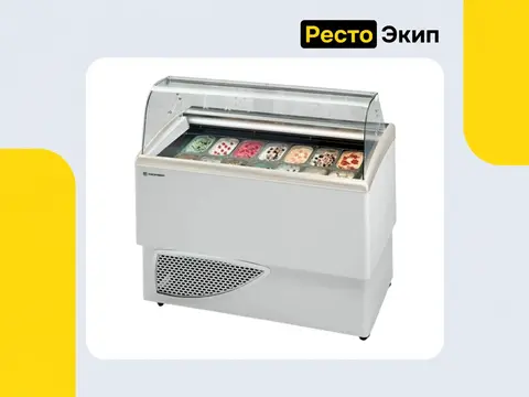 Tecfrigo Carisma 7+7 — Витрина для мороженого