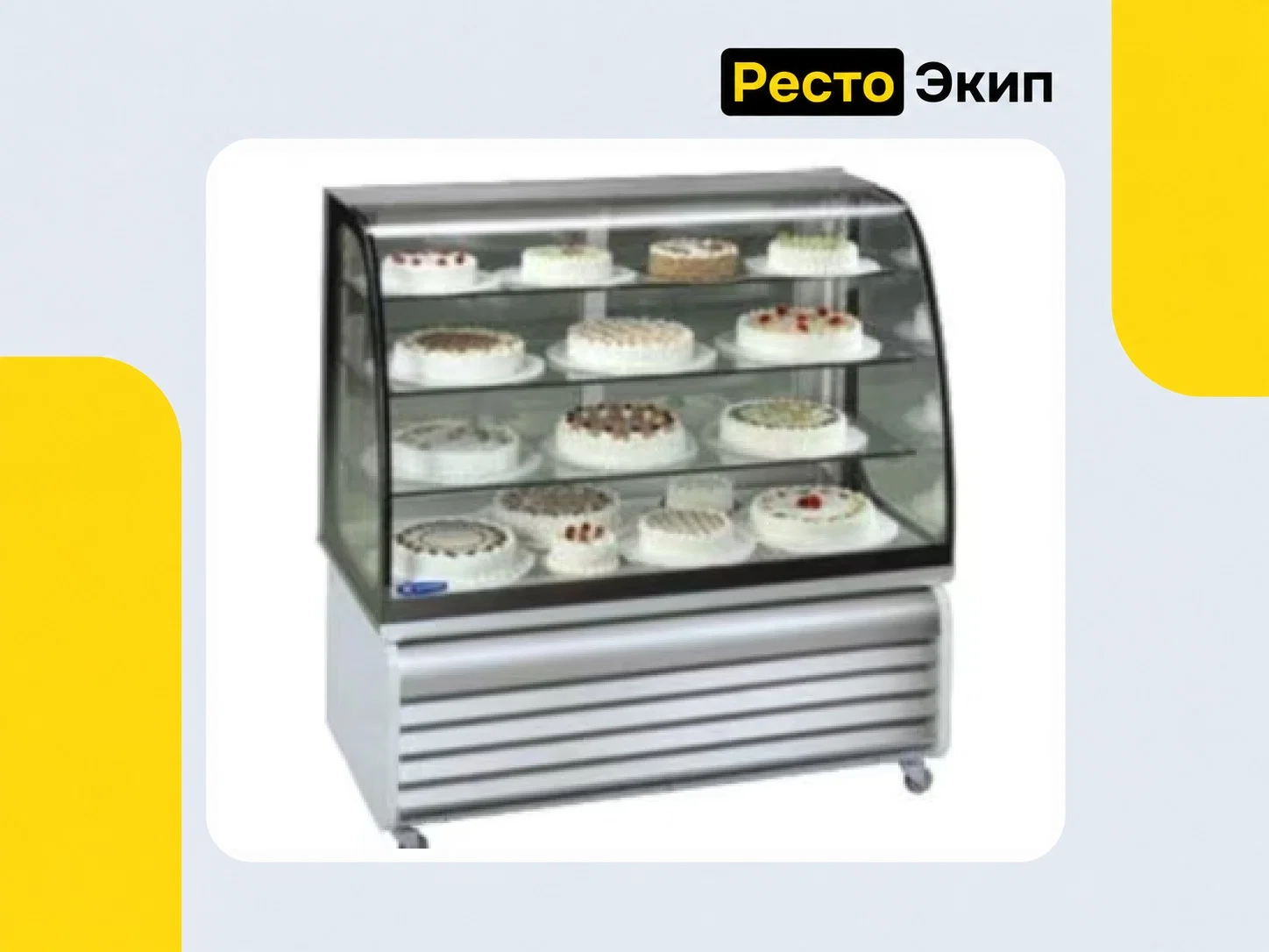 Techfrigo Brio 137 Q — Кондитерская витрина - миниатюра 2