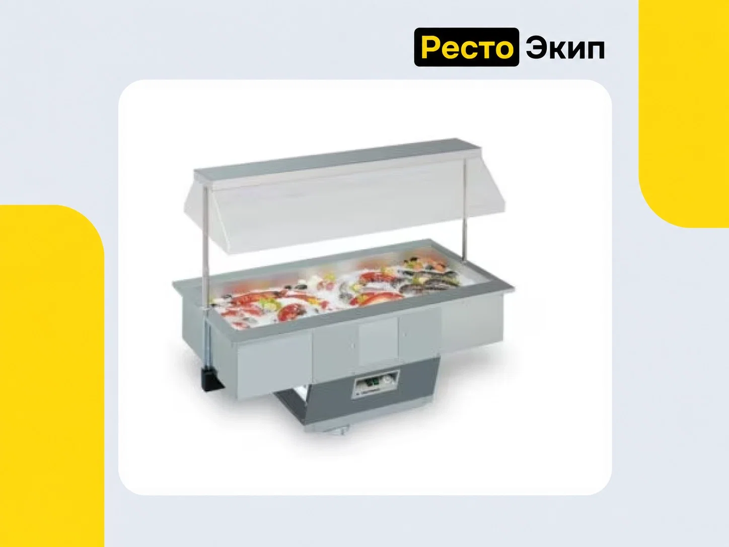 Tecfrigo Sinfonia 4 Fishing — Холодильный прилавок - изображение 1