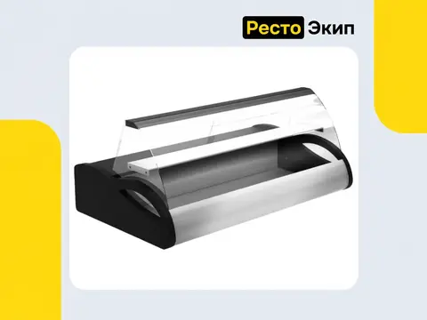 Полюс Carboma A87 SM 1,0-1 Чёрный — Среднетемпературная витрина