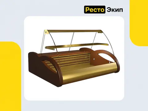 Полюс Carboma A87 SM 1,5-1 Золотой — Среднетемпературная витрина