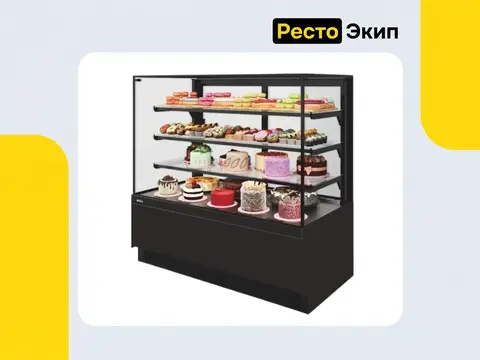 Chilz Vete II Kub 90 Чёрный муар/Металлик — Кондитерская витрина