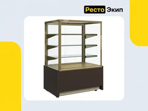 Полюс KC70 VM 0,9-1 Carboma Cube — Кондитерская витрина