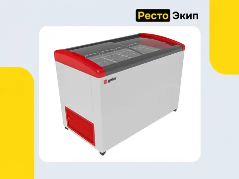 Frostor Gellar FG 400 E Красный — Морозильный ларь