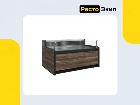 Полюс GC111 SM 0,94-2 Тёмный дуб — Холодильная витрина