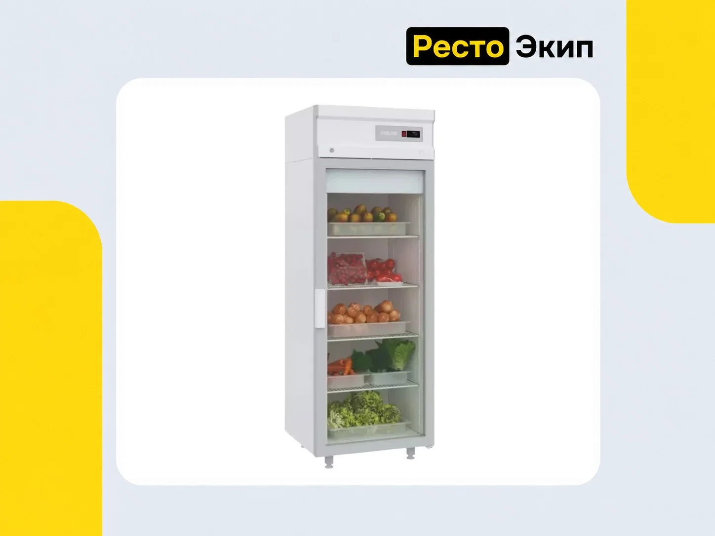 Polair DM107-S без канапе — Среднетемпературный шкаф - миниатюра 2