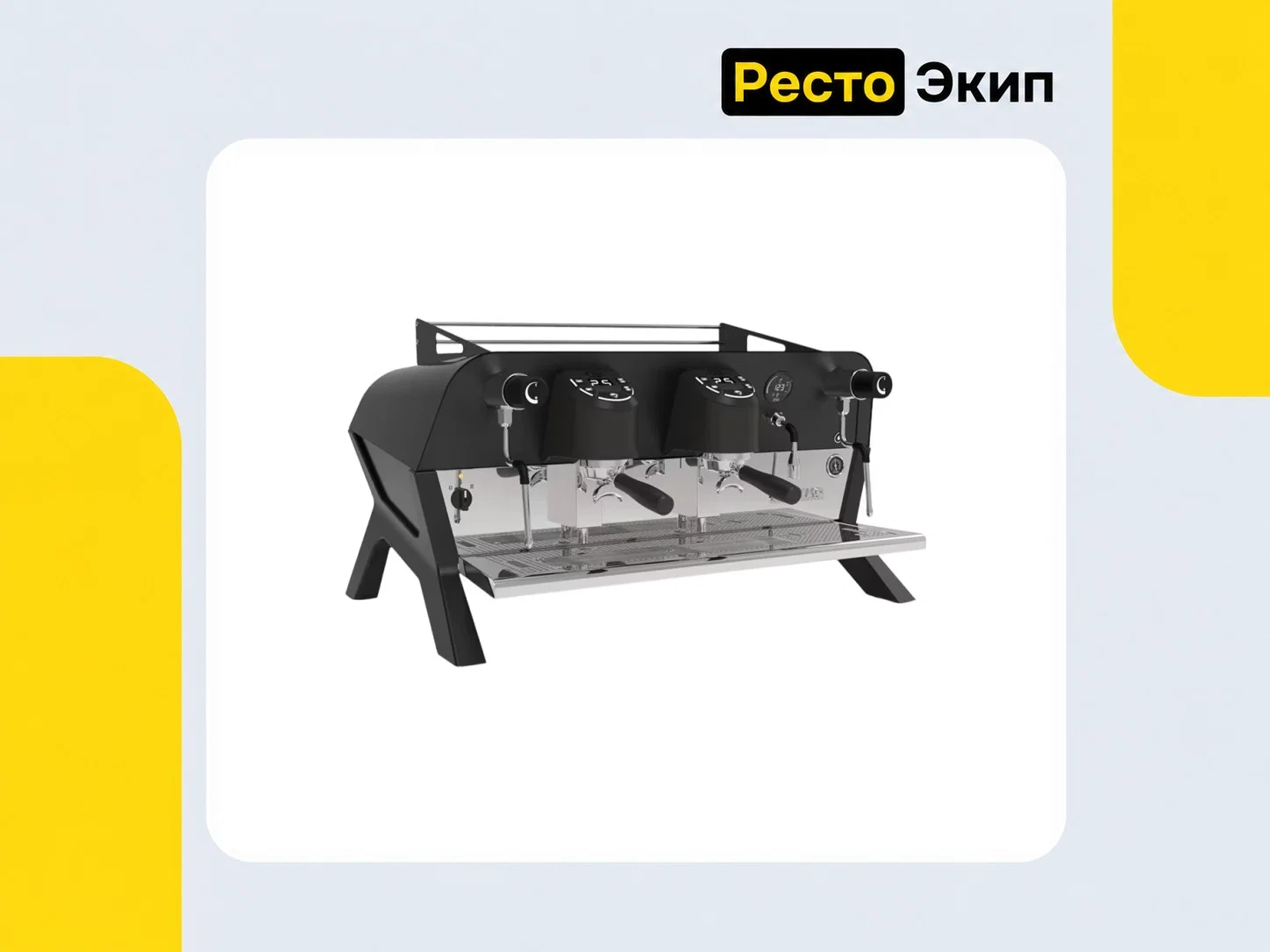 Sanremo F18 SB 2GR Tall чёрная матовая — Рожковая кофемашина - изображение 1