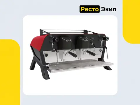 Sanremo F18 SB 2GR Tall чёрно-красная — Рожковая кофемашина