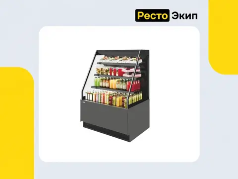 Vete II Kub OF 90 Серый матовый/Металлик — Кондитерская витрина
