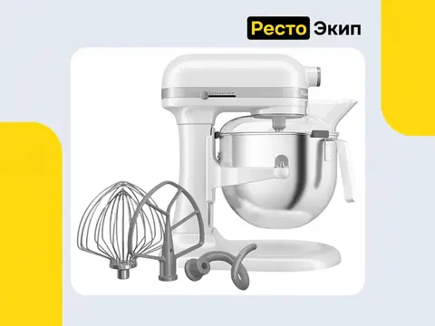 KitchenAid 5KSM55SXXEWH — Планетарный миксер