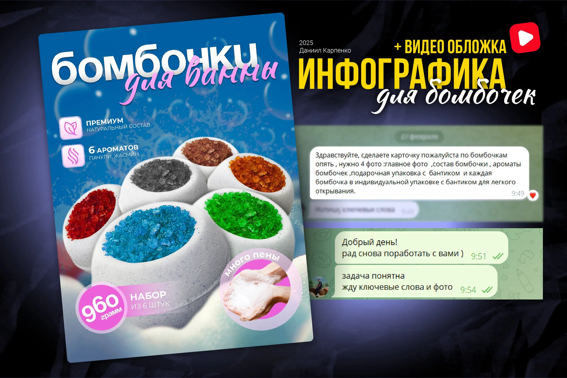 Инфографика для маркетплейсов - миниатюра 2