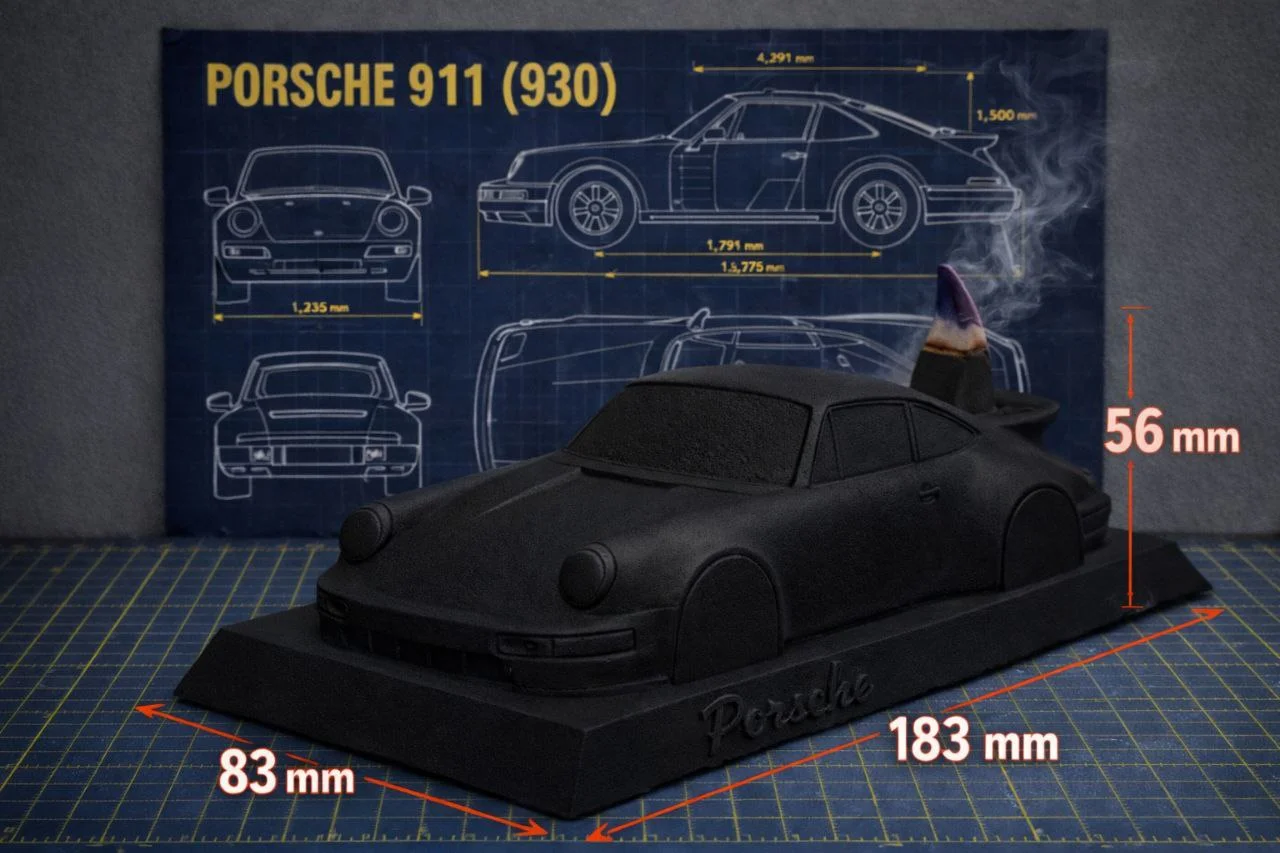 Подставка для благовоний Porsche 911 - миниатюра 7