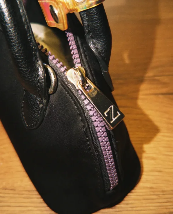 Сумка для боулинга чёрная Zara б\у - миниатюра 3