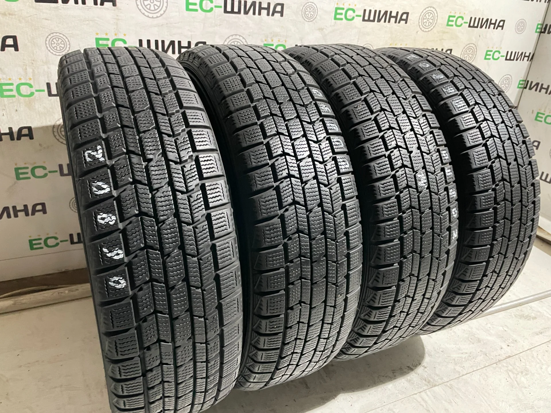 Комплект шин б/у 175 65 14 Dunlop без пробега по РФ - миниатюра 2