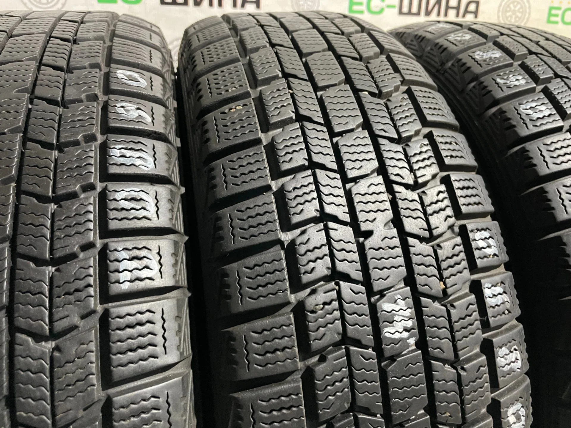 Комплект шин б/у 175 65 14 Dunlop без пробега по РФ - миниатюра 5