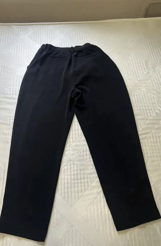 Брюки женские классические черные Uniqlo L - миниатюра 3