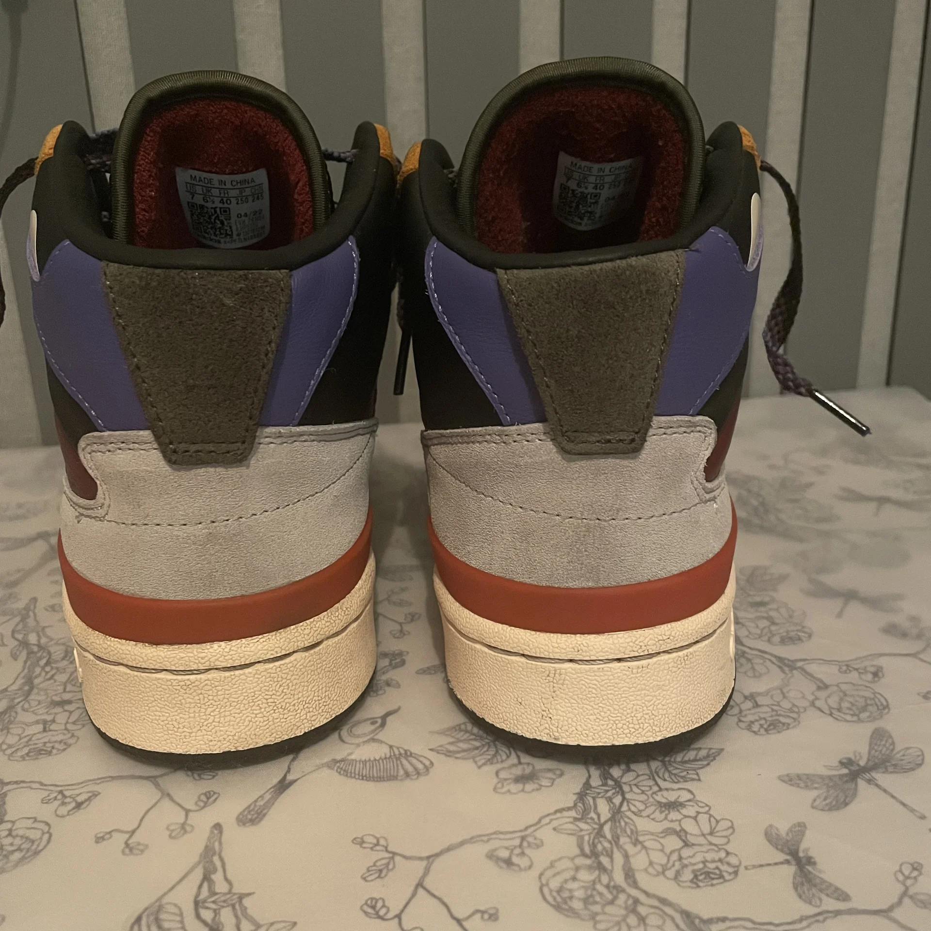 Кросовки Adidas forum mid patchwork 40 - миниатюра 2