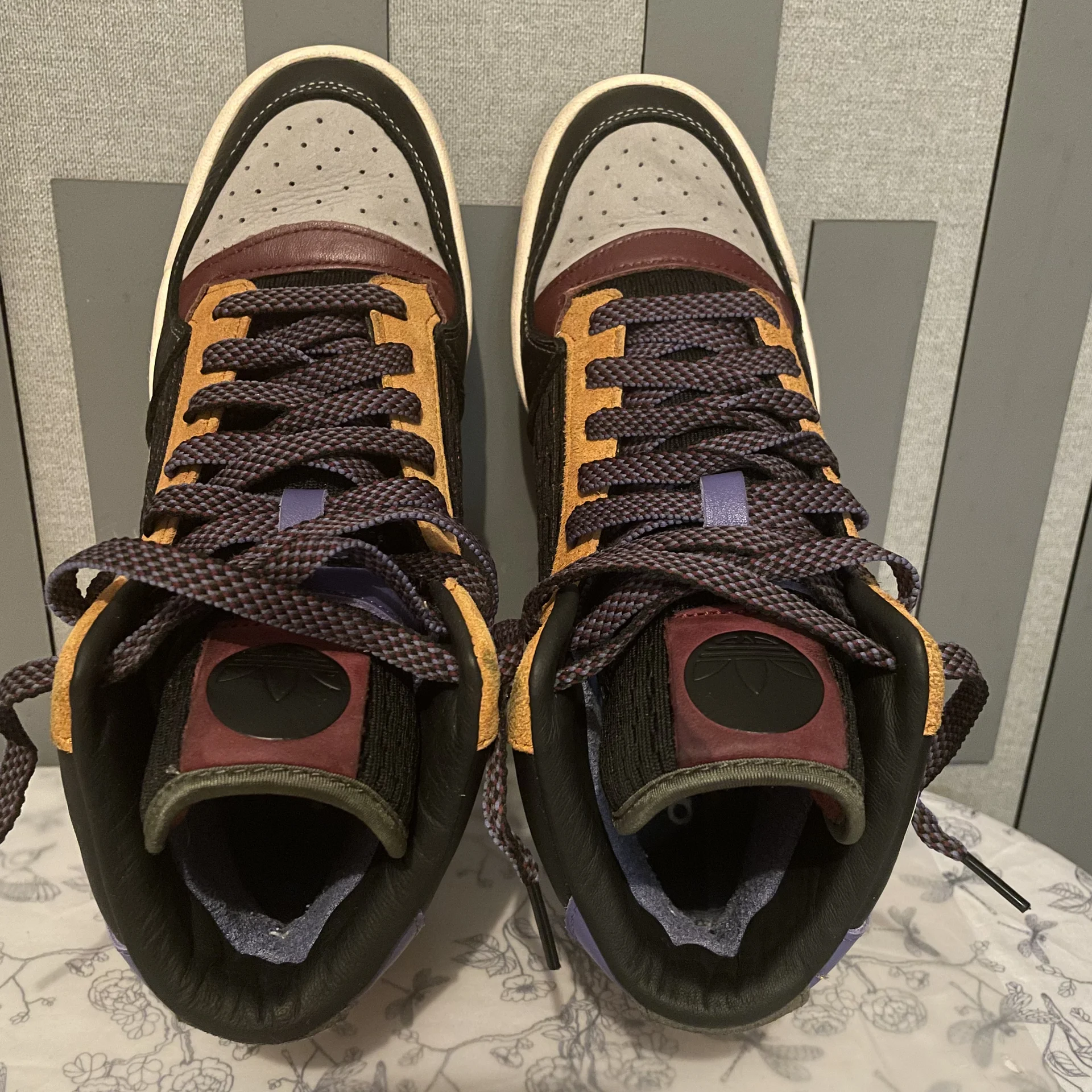 Кросовки Adidas forum mid patchwork 40 - миниатюра 5