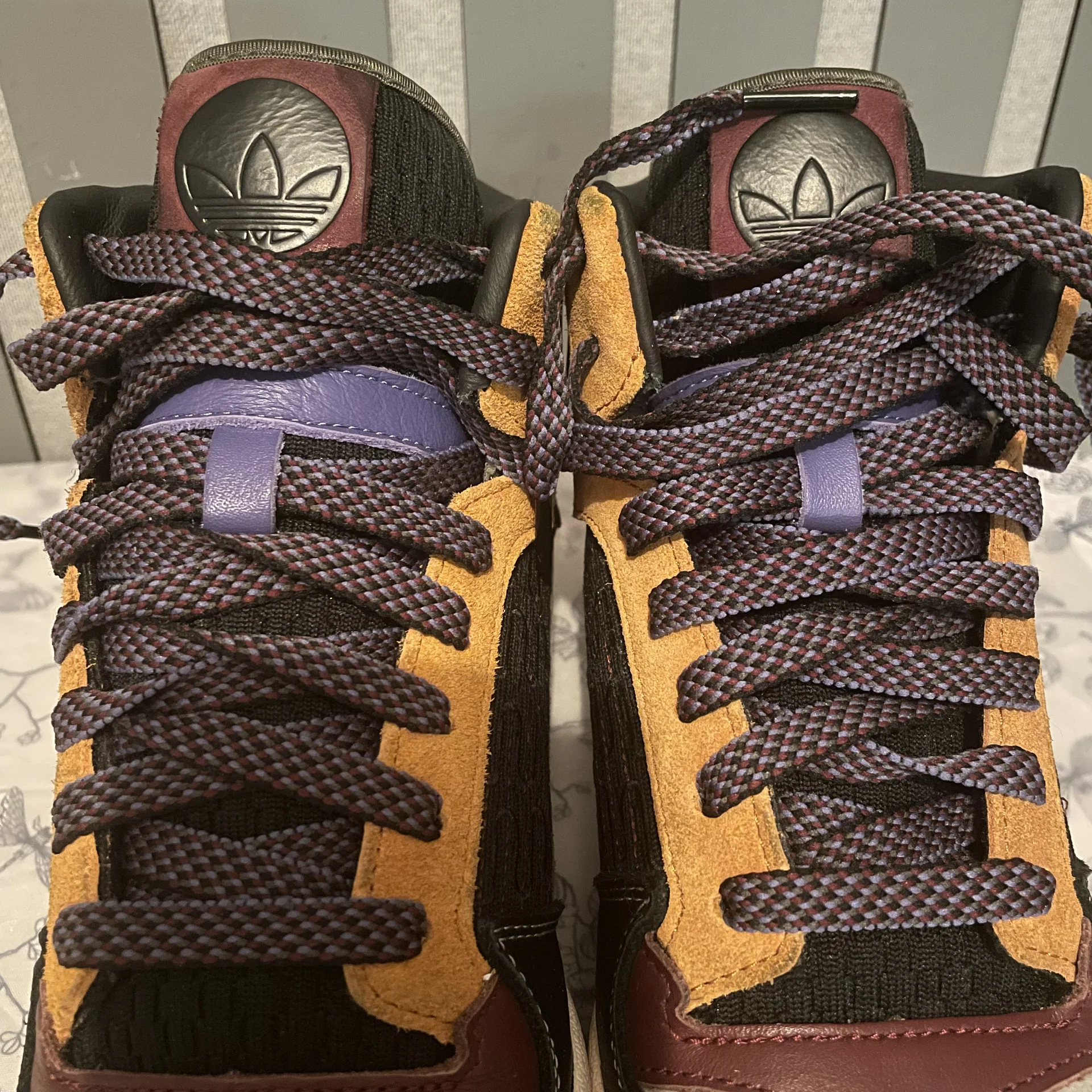 Кросовки Adidas forum mid patchwork 40 - миниатюра 8