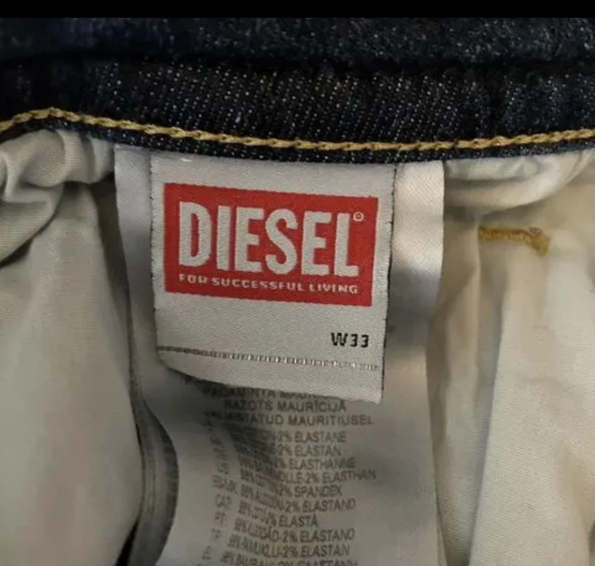 Мужские джинсы diesel 33 - миниатюра 6