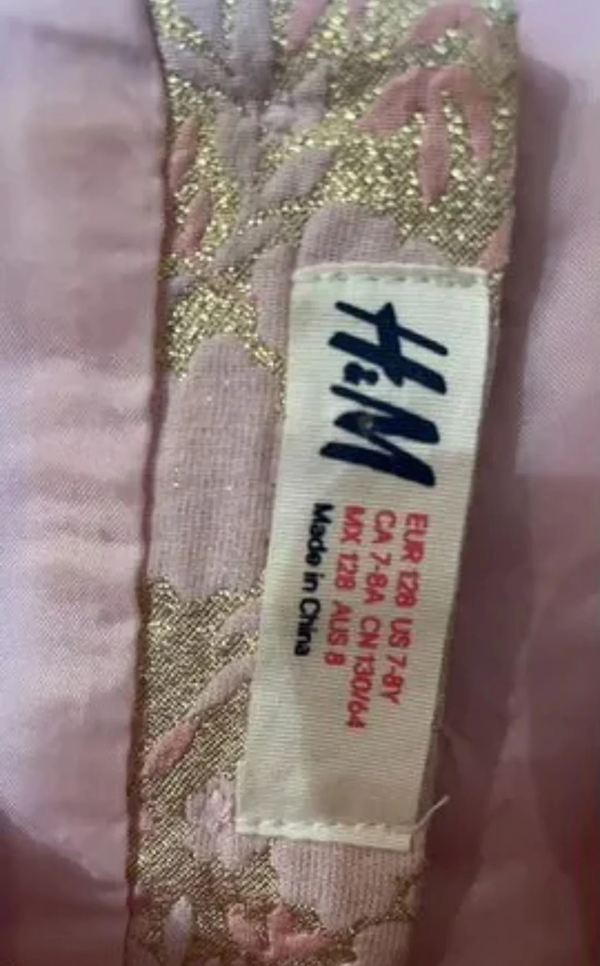 Платье H&M 128 - миниатюра 4