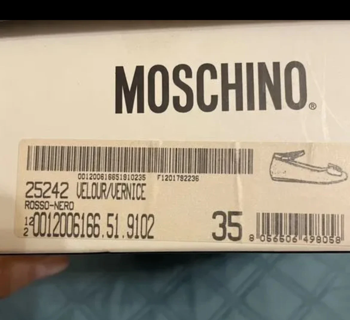 Балетки moschino 35 - миниатюра 9